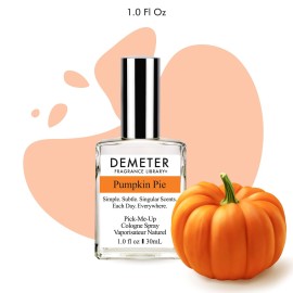 DEMETER Pumpkin Pie, 1 oz Cologne Spray, Perfume for Women and Men