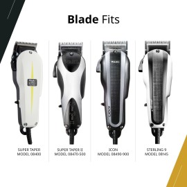 Wahl Professional 2 Hole Standard Clipper Blade 1mm-3mm Replacement Fits Super Taper II Icon Pro Basic Sterling 9 Clippers Wahl Professional 2 Hole Standard Clipper Blade 1mm-3mm Replacement Fits Super Taper II Icon Pro Basic Sterling 9 Clippers