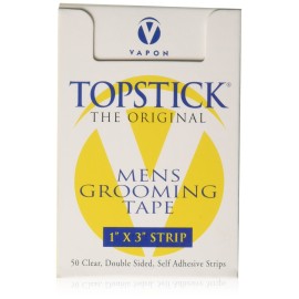 Topstick Clear Hairpiece Tape (1 Roll)