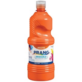 Prang Washable Tempera Paint, Orange, 32 Oz., 1 Count