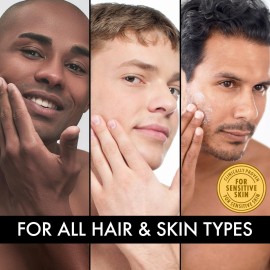 The Art of Shaving After-Shave Balm for Men - Face Moisturizer, Clinically Tested for Sensitive Skin, Lavender, 3.3 Fl Oz (Pack of 1)