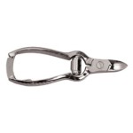 Grafco Metal Nail Nipper - 5 1/2 Stainless Steel Trim Cuticle Remover - Manicure and Pedicure Nail Care Tool for Home, Spa and Salon, 1790