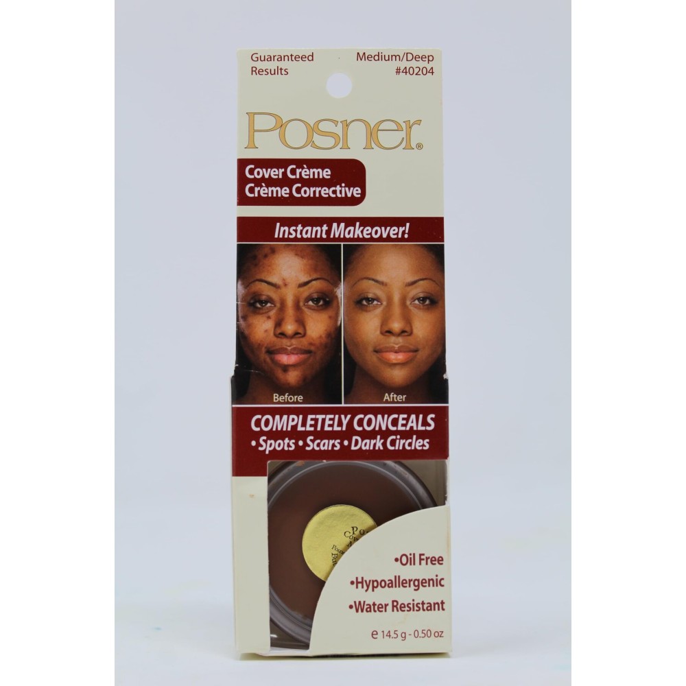 Posner Cover Creme .5 oz. Medium/Deep