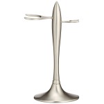 Shave Nickel Plated T Shaving Stand