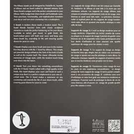 Shave Nickel Plated T Shaving Stand