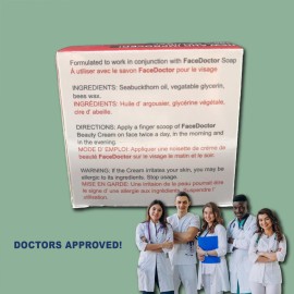 FACEDOCTOR RX Beauty Cream, 1oz - For Sensitive Skin and Redness with Seabuckthorn oil