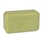 Pre de Provence Artisanal Soap Bar, Natural French Skincare, Enriched with Organic Shea Butter, Quad Milled for Rich, Smooth & Moisturizing Lather, Green Tea, 5.3 Ounce