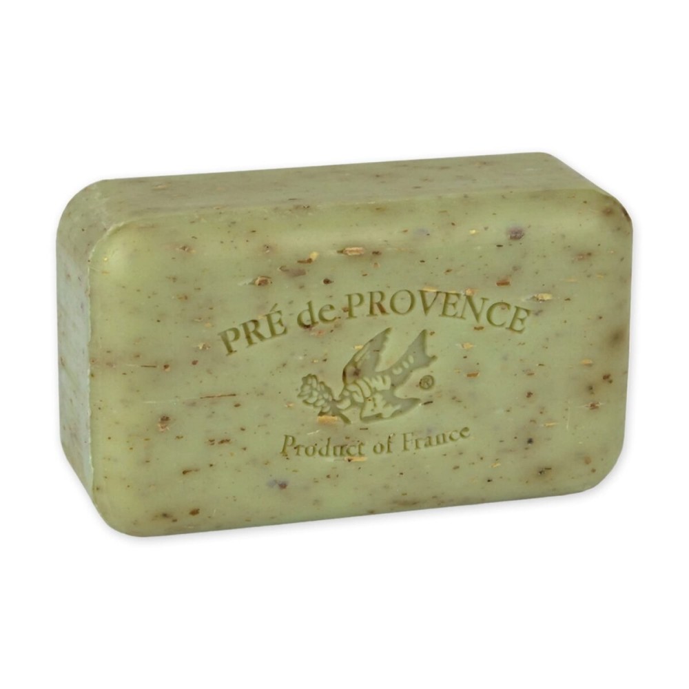 Pre de Provence Artisanal Soap Bar, Natural French Skincare, Enriched with Organic Shea Butter, Quad Milled for Rich, Smooth & Moisturizing Lather, Sage, 5.3 Ounce