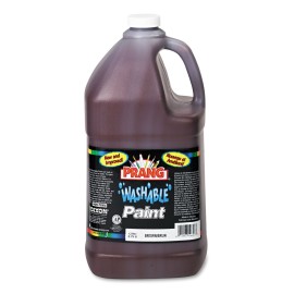 Prang Washable Tempera Paint, Brown, 128 oz. (10608)