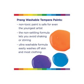 Prang Washable Tempera Paint, Brown, 128 oz. (10608)