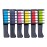 Unicorn Magic Hair Chalk Combs 6 Pack, Toy