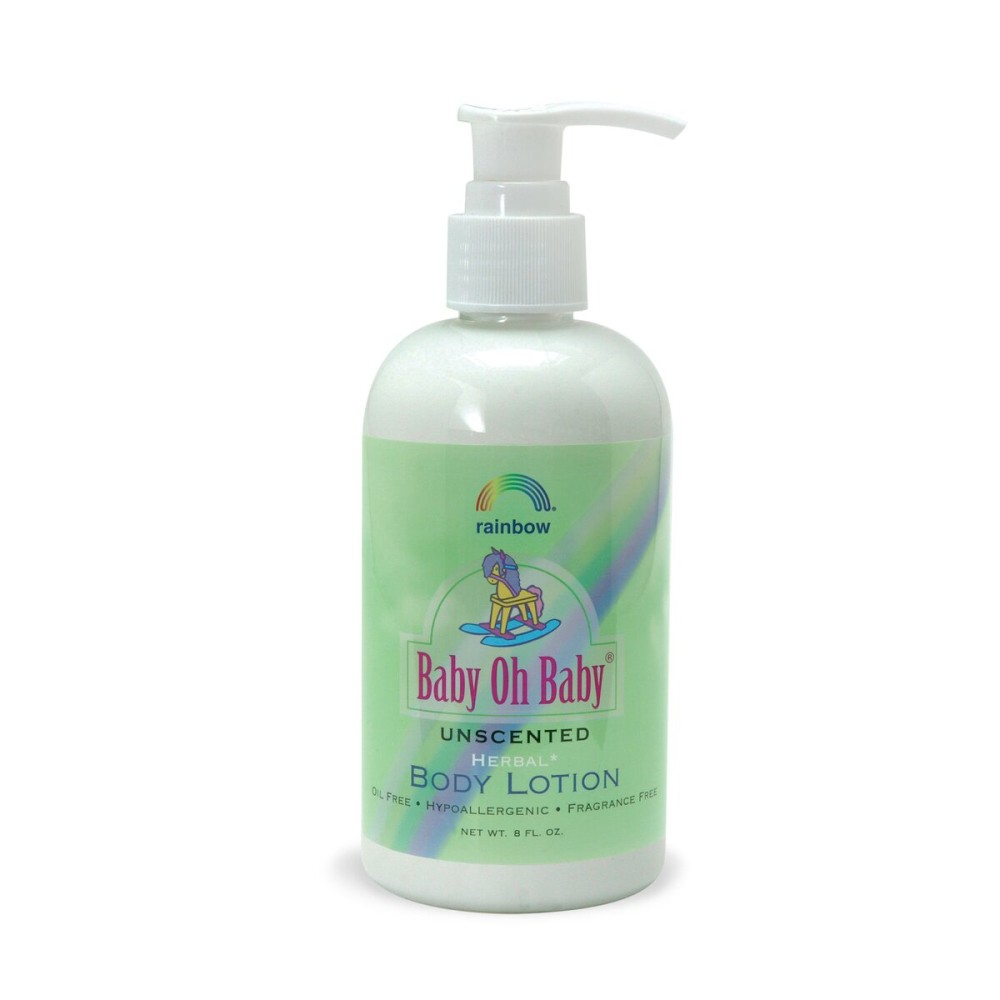 Rainbow Research Baby Oh Baby Body Lotion, Unscented - 8 Oz Rainbow Research Baby Oh Baby Body Lotion, Unscented - 8 Oz