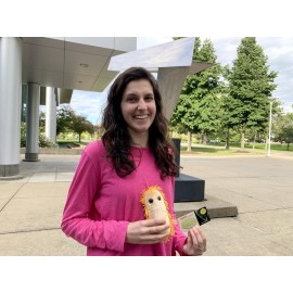 GIANTmicrobes Stomach Ache Plush - Learn About Microbes and Health, Fun Educational Gift for Family, Friends, Doctors, Nurses, Educators and Anyone with a Healthy Sense of Humor