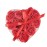 Rose Scented Red Rose Shaped Soaps (Set of 12)