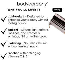 BODYOGRAPHY - NATURAL FINISH Foundation (Light Medium 150): Oil-Free Anti-Aging Salon Natural Finish w/ Vitamin E, C, Antioxidants | Vegan, Gluten-Free, Paraben-Free BODYOGRAPHY - NATURAL FINISH Foundation (Light Medium 150): Oil-Free Anti-Aging Salon Natural Finish w/ Vitamin E, C, Antioxidants | Vegan, Gluten-Free, Paraben-Free