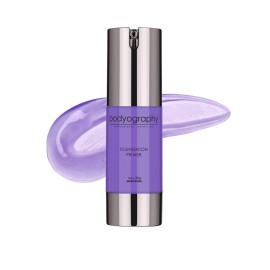 BODYOGRAPHY - Foundation Primer (Purple): Flawless Anti-Aging Salon Makeup Primer w/Vitamin E, A, Jojoba, Grapeseed Oil | Control Shine | Gluten-Free, Cruelty-Free, 1 oz. BODYOGRAPHY - Foundation Primer (Purple): Flawless Anti-Aging Salon Makeup Primer w/Vitamin E, A, Jojoba, Grapeseed Oil | Control Shine | Gluten-Free, Cruelty-Free, 1 oz.