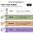 BODYOGRAPHY - Foundation Primer (Purple): Flawless Anti-Aging Salon Makeup Primer w/Vitamin E, A, Jojoba, Grapeseed Oil | Control Shine | Gluten-Free, Cruelty-Free, 1 oz.