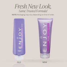 Enjoy Hair Mask 8 Oz 227 Grams | Add Moisture & Shine, Repair and Strengthen Dry, Unruly Hair | Color Safe | pH 4.5-5.5 | Sulfate-Free
