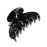 France Luxe Couture Claw Clip - Nacro Black - French Medium Hair Clips - For Thick Hair - Cellulose Acetate
