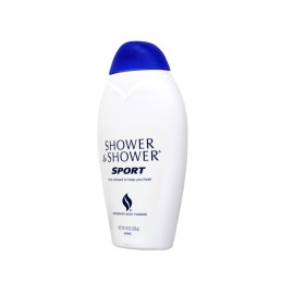 SHOWER TO SHOWER Body Powder Sport 8 oz