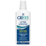 CloSYS Ultra Sensitive Mouthwash, Unflavored Alcohol Free, Dye Free, pH Balanced, Helps Soothe Entire Mouth - 32 Oz