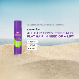 Aussie, Headstrong Volume Aerosol Hair Spray, 10 Ounce