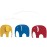 Flensted Mobiles Flensted Mobiles Elephant Party Hanging Nursery Mobile - 25 Inches - High Quality Plastic