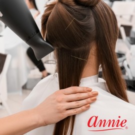 annie jumbo bob hair pins 40 counts roller pin Brown roller pins