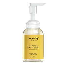 Deep Steep Foaming Hand Wash 8oz (Grapefruit Bergamot)