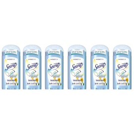 Secret Original Spring Breeze Scent Women\'s Invisible Solid Ph Balanced Antiperspirant & Deodorant 2.6 Oz (Pack of 6)