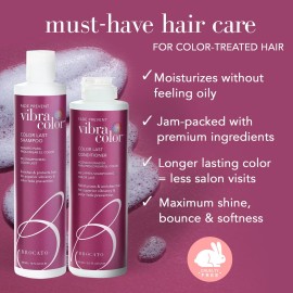 Brocato Vibracolor Color Last Shampoo, 32 Oz. | Fade Preventing, Enriches & Protects Hair For Superior Vibrancy, Health, & Color Fade Prevention | Protects Hair Color, Adds Moisture & Hydration