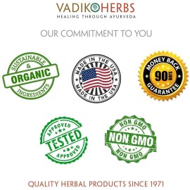 Vadik Herbs Amla Hair Oil (8 oz) Rosemary oil | Herbal scalp treatment | Great for hair loss, balding, thinning of hair, for beard growth, made with Amla (Amalaki) - Indian gooseberry