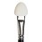 da Vinci Cosmetics CLASSIC Series 3704 - Eyeshadow Applicator in white - for area and detail work with powder & cream eyeshadow