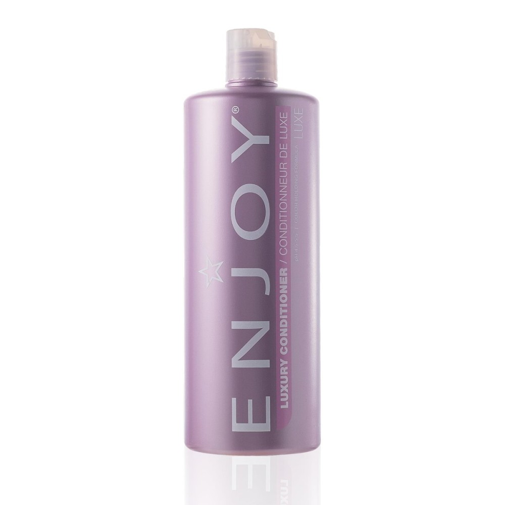 Enjoy Luxury Conditioner - Eliminates Frizz Cleansing Moisturizing Smoothing - Sulfate Free For Thick Coarse or Curly Hair (33.8 Fl Oz)
