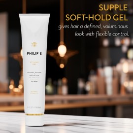 PHILIP B Styling Gel 6 oz. (178 ml) | Soft-Hold Hair Gel Enhances Body and Texture for Definition and Curl PHILIP B Styling Gel 6 oz. (178 ml) | Soft-Hold Hair Gel Enhances Body and Texture for Definition and Curl