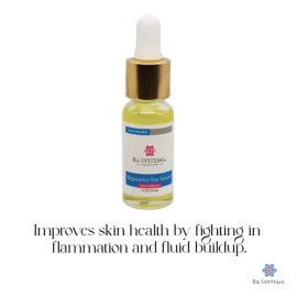 Rx Systems PF Reparative Eye Serum - Vegan Formula with 8 different Peptides, Plant Extracts & No Fillers, Paraben, or Silicone! Eye Cream for Puffiness and Bags Under Eyes - Under Eye Serum