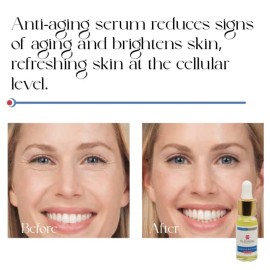 Rx Systems PF Reparative Eye Serum - Vegan Formula with 8 different Peptides, Plant Extracts & No Fillers, Paraben, or Silicone! Eye Cream for Puffiness and Bags Under Eyes - Under Eye Serum