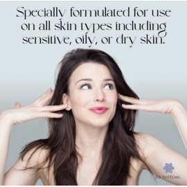 Rx Systems PF Reparative Eye Serum - Vegan Formula with 8 different Peptides, Plant Extracts & No Fillers, Paraben, or Silicone! Eye Cream for Puffiness and Bags Under Eyes - Under Eye Serum