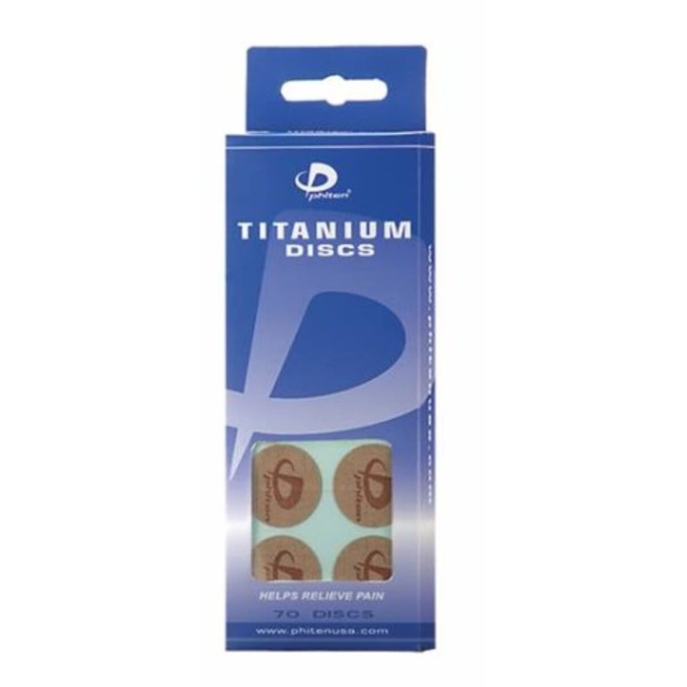 Phiten Titanium Discs (70 Discs) (Pack of 2)
