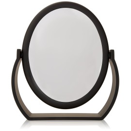 Danielle Midnight Matte Oval Vanity Mirror