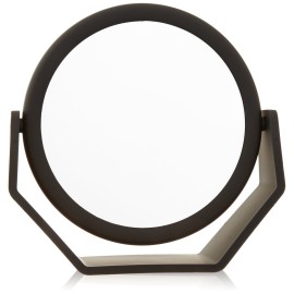 Danielle Midnight Matte Round Vanity Mirror