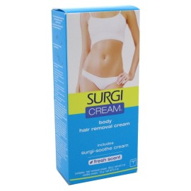 Surgi-Cream Body Hair Removal Cream, Fresh Scent ,2 Ounce (Pack of 3) Surgi-Cream Body Hair Removal Cream, Fresh Scent ,2 Ounce (Pack of 3)