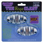 Panther 55-8200 3 Chrome Gripper Rope Cleats