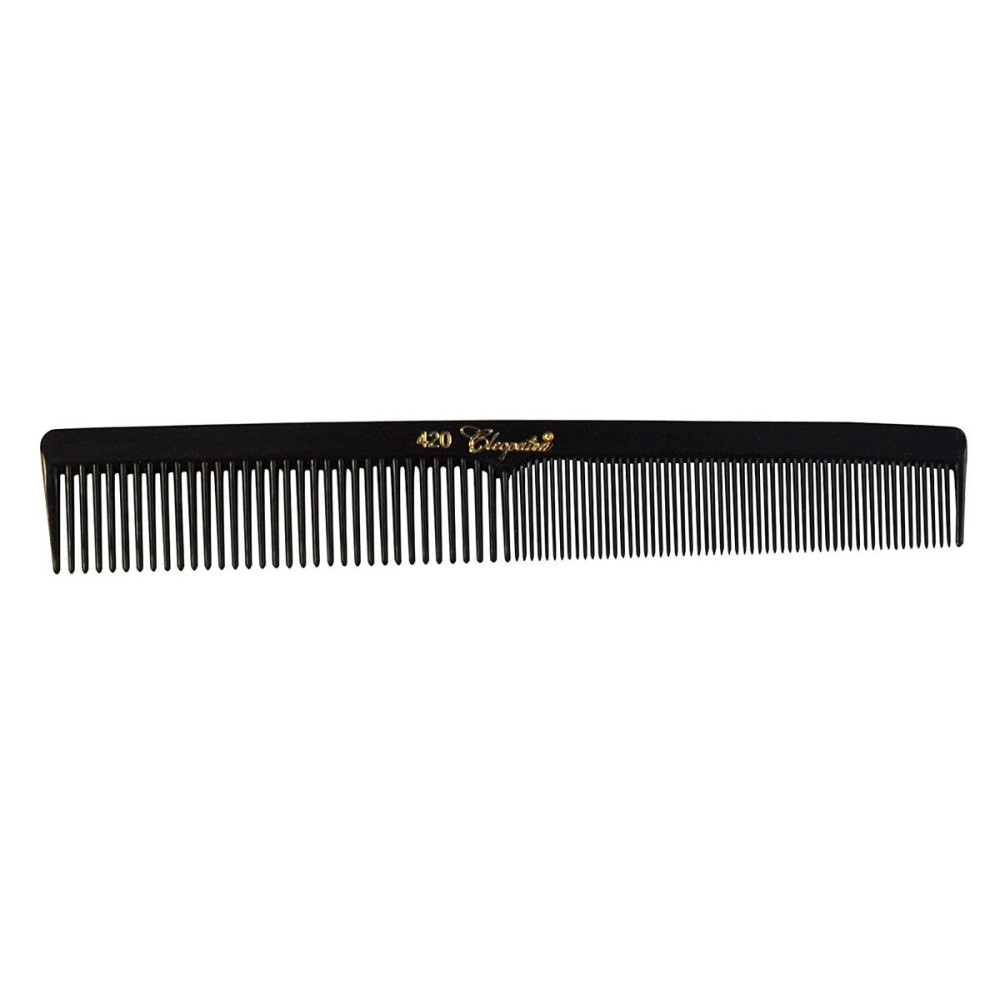 Cleopatra Finger Wave Comb 420 Black by Krest