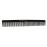 Cleopatra Finger Wave Comb 420 Black by Krest