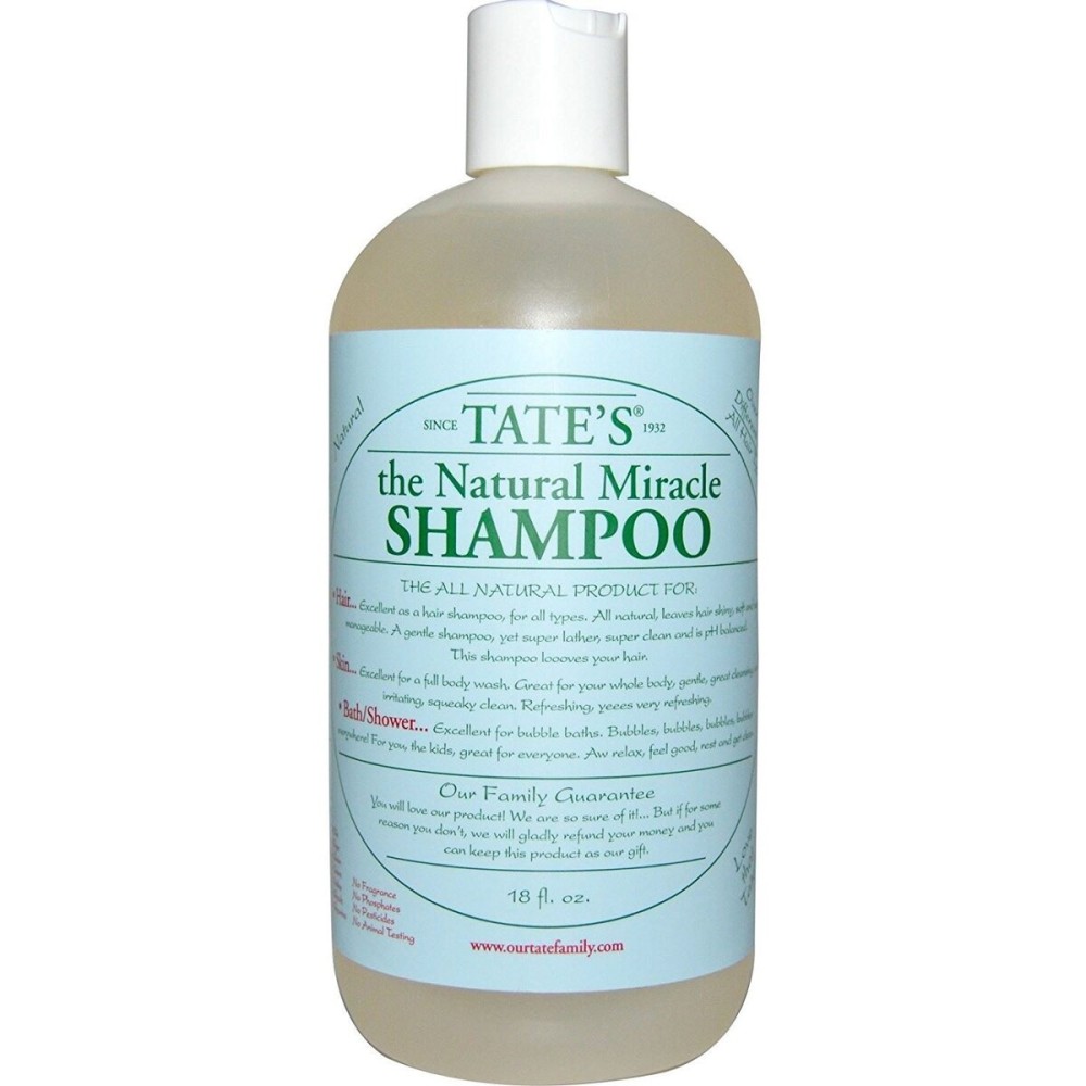 Tate\'s The Natural Miracle Shampoo, 18 fl. oz. Tate\'s The Natural Miracle Shampoo, 18 fl. oz.