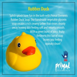 Primal Elements Rubber Duck Soap Loaf, 5 Pound
