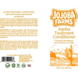 Jojoba Farms Treatment Conditioner - 16 fl. oz/ 450 ml