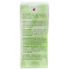 Clean + Easy Insulating Hand Mitts, Terry Cloth Thermal Gloves for Paraffin Treatment and Therabath, Calloused and Dry Skin, Made of 100% Cotton, Washable, 1 pair