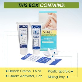 Surgi Wax Face & Body Hair Bleaching Cream, 1.5 ounces Surgi Wax Face & Body Hair Bleaching Cream, 1.5 ounces